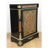 Image 4 : Pair Napoleon III Style Black Lacquer Cabinets