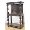 Image 2 : Jacobean Style Oak Figural Silver Chest