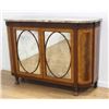 Image 1 : Marble Top Mirror Door Regency Style Credenza