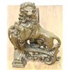 Image 2 : Pair Bronze Lion Form Chenets