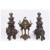 3 Bronze Asian Sculptures