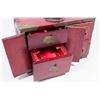 Image 8 : 2 Chinese Jewelry Boxes with Jade Inserts
