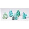 Image 1 : Lot of 5 Stone Miniature Figures