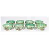 Image 1 : Lot of 8 Chinese Jade Style Bowls