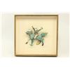 Image 1 : Framed Chinese Roof Tile