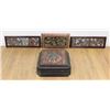 Image 1 : Lot of Plaques & Covered Box