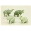 Image 4 : Group Lot 15 Stone Asian Elephants