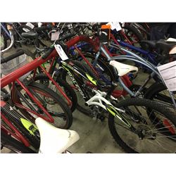 BLACK RALEIGH MOUNTAIN BIKE