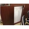 Image 2 : MAHOGANY 4' X 4' PRESENTATION BOARD
