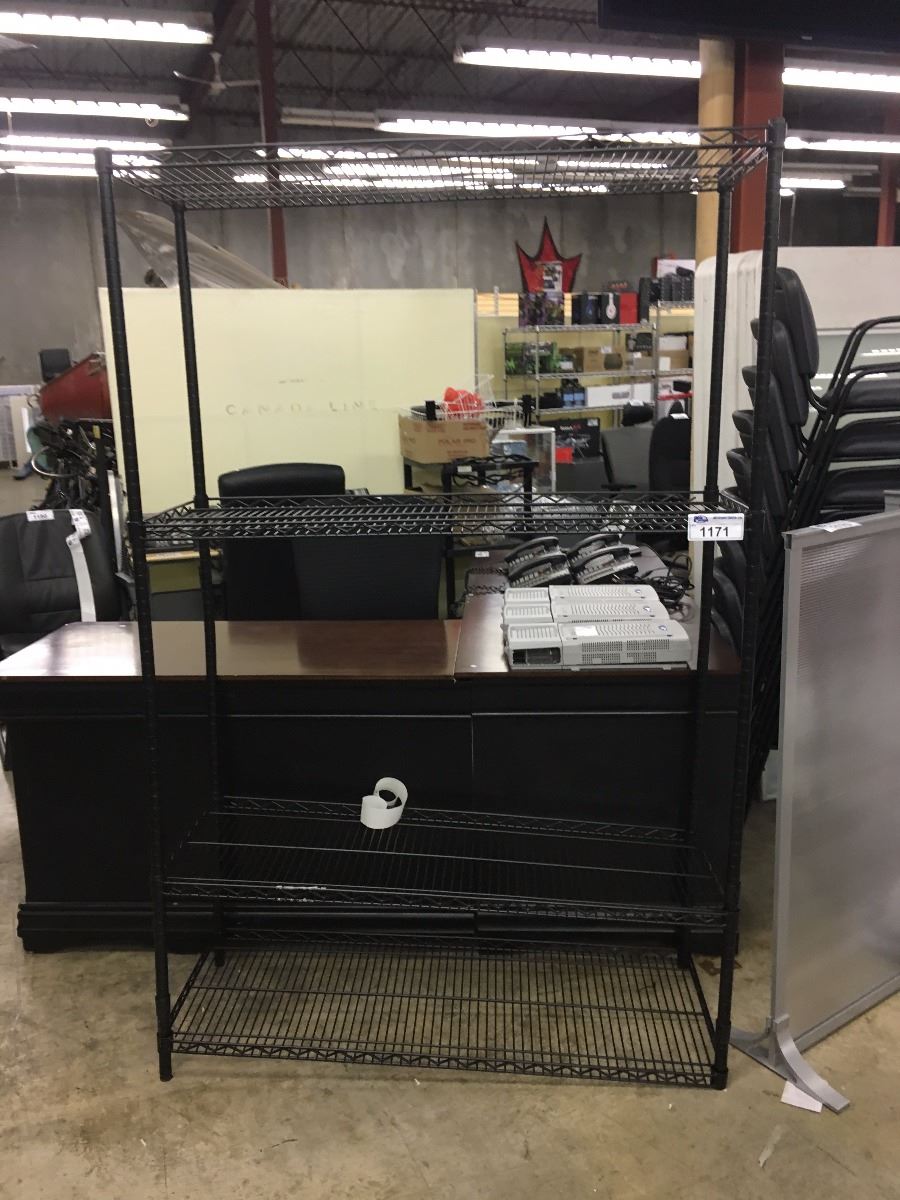 TWO 6' METRO RACKS