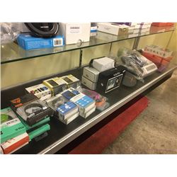 SHELF LOT OF ASSORTED DEPARTMENT/ELECTRONICS STORE RETURN ITEMS, CONDITION UNKNOWN