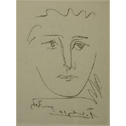 Picasso Etching