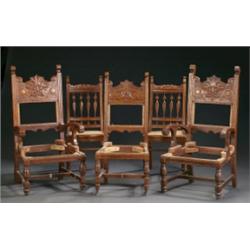 Fourteen Aesthetic Movement Chairs