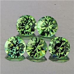 Natural Green Sapphires 4.00 MM