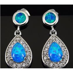 Stunning Fire Opal Earring