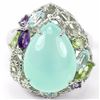 Image 1 : Natural Multi Gemstone Ring