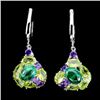 Image 1 : Natural Multi Gemstone EarRing