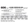Image 1 : Score Chinnook 606