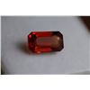 Image 1 : Natural Vivid Orange Sapphire 2.36 Carats - VVS
