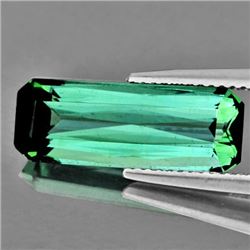 Natural Teal Green Tourmaline 4.42 Cts - VVS