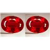 Image 1 : Natural Pigeon Blood Burma Ruby Pair 0.80 Cts