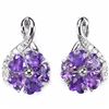 Image 1 : Natural Amethyst Earrings