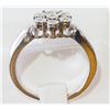 Image 2 : #34-STERLING SILVER DIAMOND RING WITH