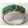 Image 3 : #46-10KT YELLOW GOLD EMERALD RING