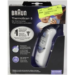 BRAUN THERMOSCAN 5 EAR THERMOMETER