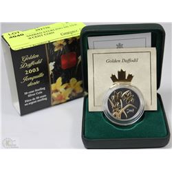 2003 CANADIAN STERLING SILVER PROOF 50 CENT COIN