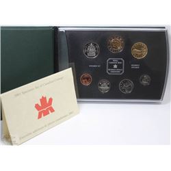 2001 CANADIAN 7 COIN SPECIMEN SET