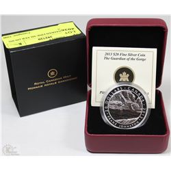 2013 CANADIAN FINE SILVER (99.99) $20 COIN