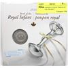 Image 1 : 2013 CANADIAN 25 CENT "BIRTH OF THE ROYAL INFANT"