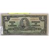 Image 1 : 1937 CANADIAN $1.00 BANK NOTE