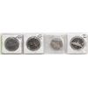 Image 1 : SET OF 4 CANADA $1 COINS - PROOF & BU -