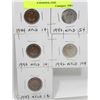 Image 1 : LOT OF 5 NEWFOUNDLAND COINS, TWO 1944 PENNIES, ONE