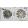 Image 1 : 1966 AND 1967 CANADIAN SILVER HALF DOLLARS