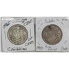 Image 1 : 1945 AND 1965 CANADIAN SILVER HALF DOLLARS