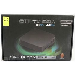 NEW OTT BOX ANDROID TV BOX MULTIMEDIA GATEWAY