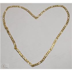 NEW 22" GOLD PLATED CHAIN