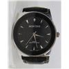 Image 1 : MONTINE QUARTZ MENS WATCH WITH LEATHER STRAP