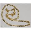 Image 1 : NEW 22" GOLD PLATED CHAIN