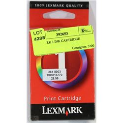 LEXMARK 1 INK CARTRIDGE