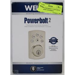 WEISER POWERBOLT 2 TOUCHPAD ELECTRONIC DEADBOLT