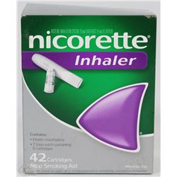 NICORETTE INHALER 42 CARTRIDGES