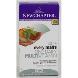 NEW CHAPTER 40+ EVERY MAN'S ONE DAILY MULTI