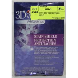CREST 3D WHITE WHITESTRIPS STAINSHIELD