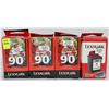 Image 1 : LOT OF 4 LEXMARK 90 PRINT  INK CARTRIDGES