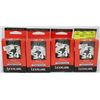 Image 1 : LOT OF 4 LEXMARK 34 BLACK  PRINT  INK CARTRIDGES