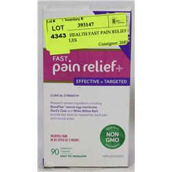 GENUINE HEALTH FAST PAIN RELIEF 90 CAPSULES